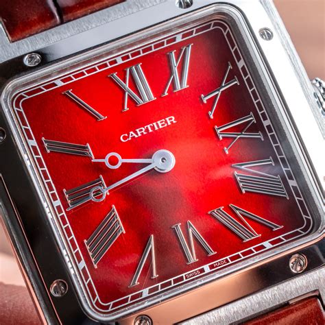 cartier santos reverse|cartier santos dumont watch review.